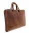 Plevier Laptop Shoulder Bag Laptopbag 704 15.6 Inch cognac