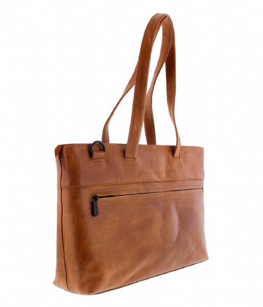 Plevier Shoulder bag Laptop Bag 709 15.6 Inch cognac