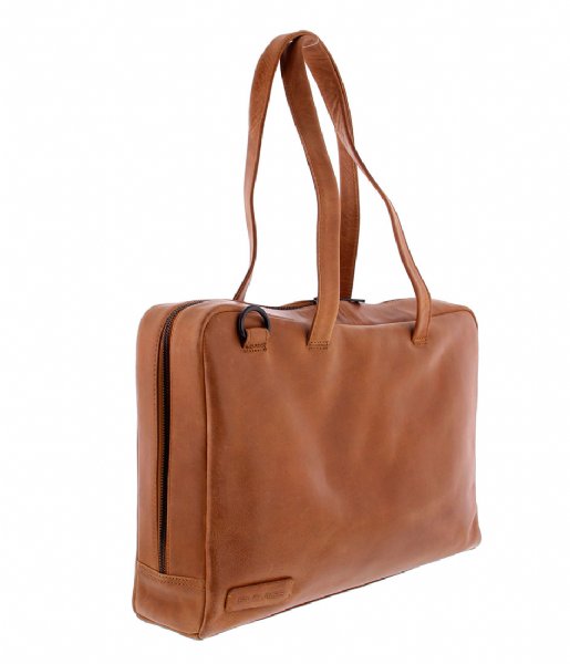 Plevier Shoulder bag Ladies Laptop Bag 710 15.6 Inch cognac