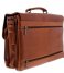 Plevier Laptop Shoulder Bag Laptoptas Decca 17.3 inch bruin