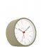 KarlssonAlarm Clock Belle Numbers Iron Moss Green (KA5915MG)