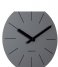 Karlsson Decorative object Wall Clock Arlo Pendulum Dark Grey (KA5967GY)