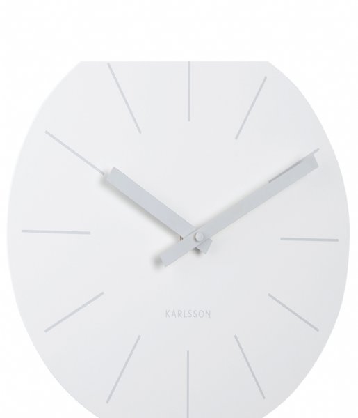 Karlsson Decorative object Wall Clock Arlo Pendulum White (KA5967WH)