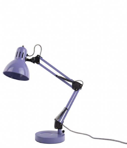 Leitmotiv Decorative object Table Lamp Funky Hobby Bright Purple (LM2170PU)