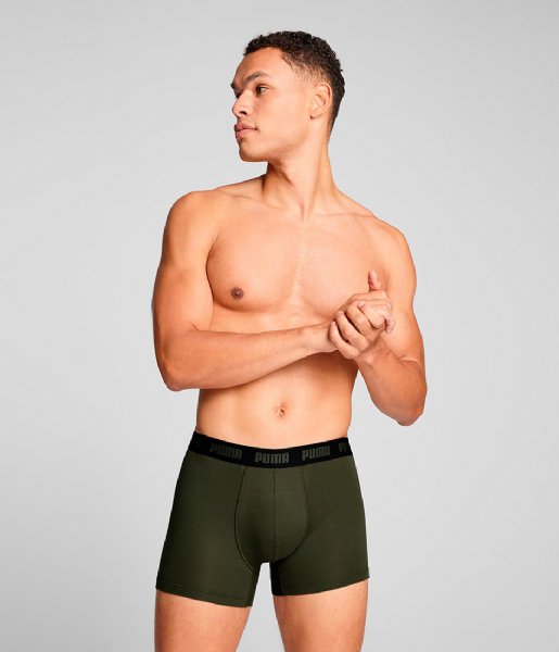 Puma  Everyday Boxer 3-Pack Forest (003)