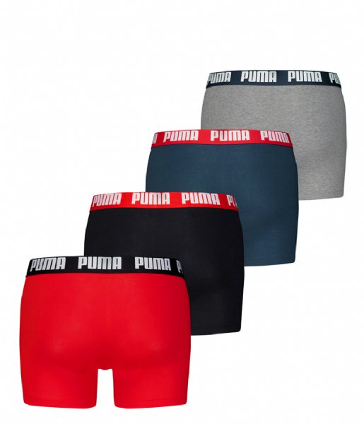 Puma  Everyday Boxer 4-Pack Red Combo (003)