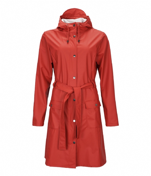 Rains  Curve Jacket scarlet (20)