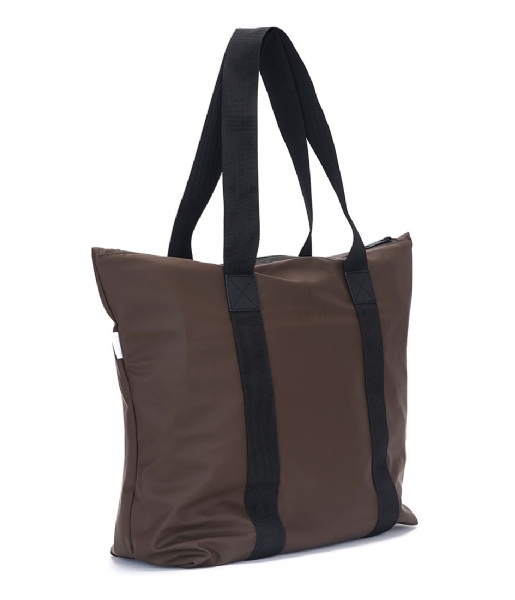 Rains Beach bag Tote Bag Rush brown (26)