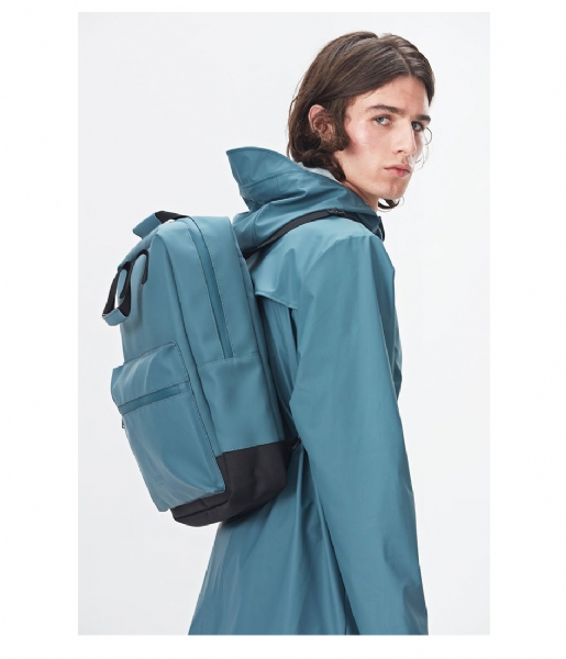 Rains Laptop Backpack Scout Bag pacific (19)