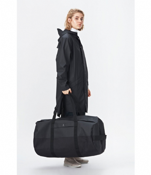 Rains Travel bag Travel Duffle Bag black (01)