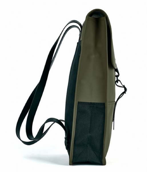 Rains Laptop Backpack Backpack 15 Inch green (03)