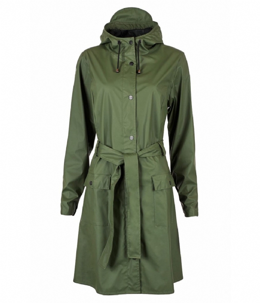 Rains  Curve Jacket green (03)