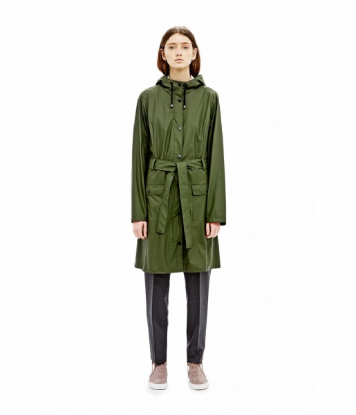 Rains  Curve Jacket green (03)