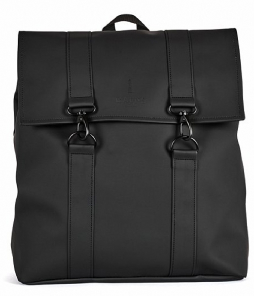 Rains Laptop Backpack Msn Bag 15 Inch black (01)