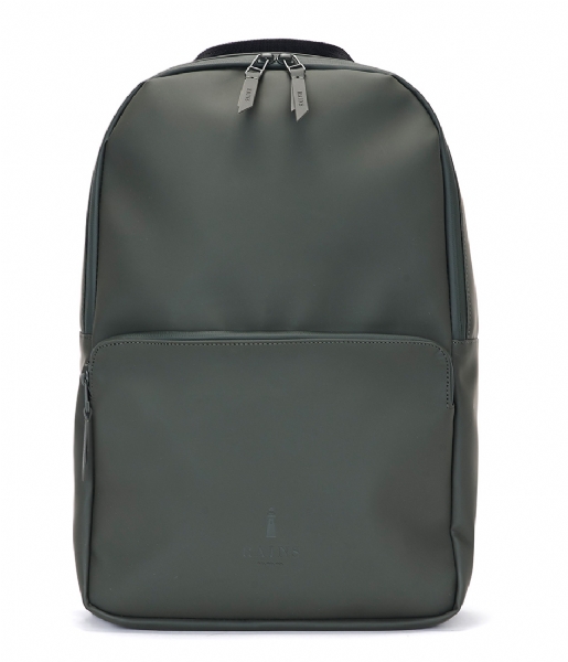 Rains Laptop Backpack Field Bag 15 Inch green (03)
