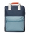 Rains Laptop Backpack Scout Bag blue rust pacific moon