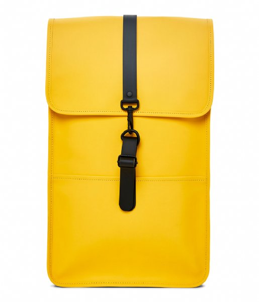 Rains Laptop Backpack Backpack 15 Inch yellow (04)