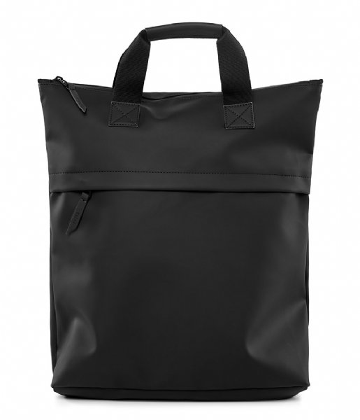 Rains Laptop Backpack Tote Backpack black (01)