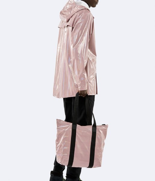 Rains Shoulder bag Holographic Tote Bag Rush holographic woodrose (29)