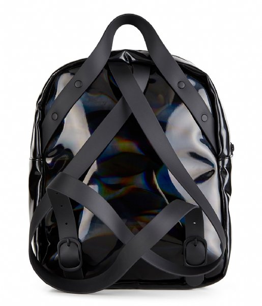 Rains Everday backpack Holographic Backpack Go holographic black (25)