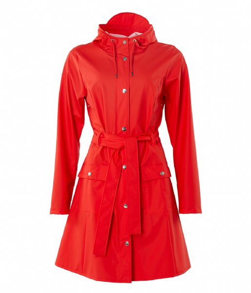 Rains  Curve Jacket red (08)