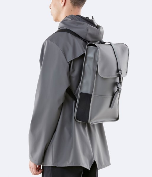 Rains Everday backpack Backpack Mini metallic charcoal (15)