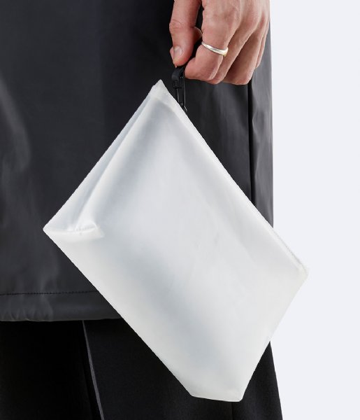Rains Toiletry bag Cosmetic Bag foggy white (99)