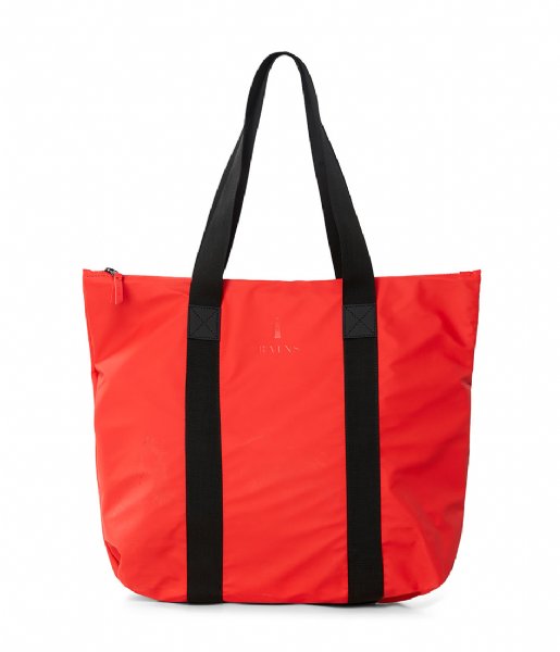 Rains Beach bag Tote Bag Rush red (08)
