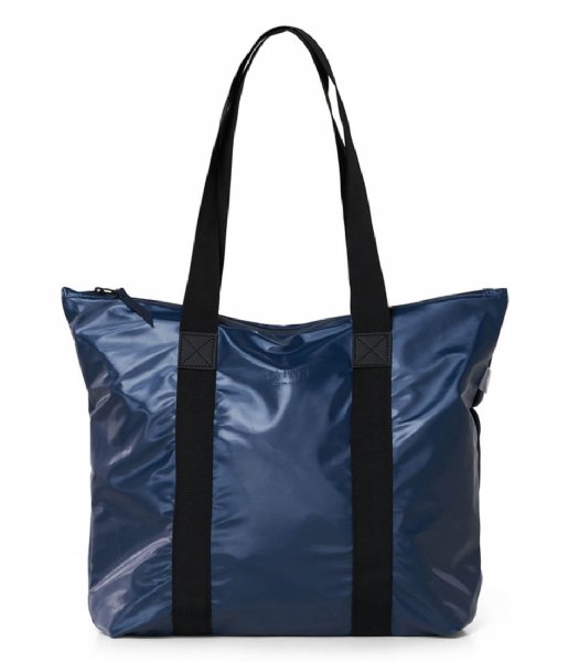 Rains Beach bag Tote Bag Rush Shiny Blue (07)