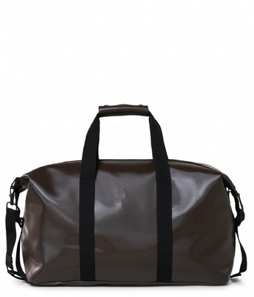 Rains Travel bag Weekend Bag Shiny Brown
