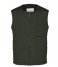 Rains Cardigan Liner Vest Green (03)