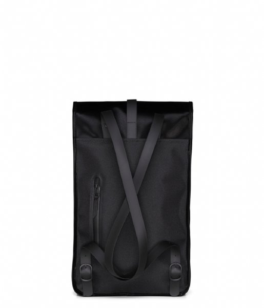 Rains Laptop Backpack Backpack 15 Inch Velvet Black (29)