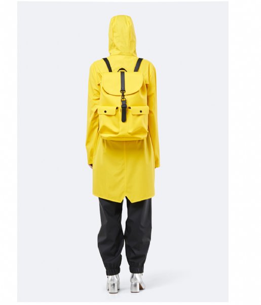 Rains Everday backpack Camp Backpack yellow (04)