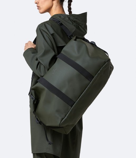 Rains Travel bag Weekend Bag green (03)