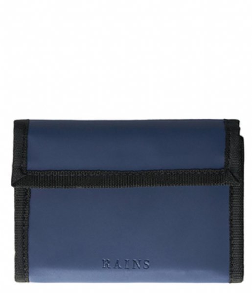 Rains Bifold wallet Velcro Wallet Blue (02)
