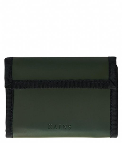 Rains Bifold wallet Velcro Wallet Green (03)