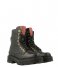 Red-Rag Lace-up boot Girls Mid Boot Laces Black Nappa (922)