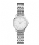 Renard Watch Elite White Silver Colored Link 25.5 mm silver colored link