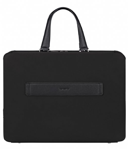 Samsonite Laptop Shoulder Bag Zalia 3.0 Bailhandle 3 Comp 14.1 Inch Black (1041)