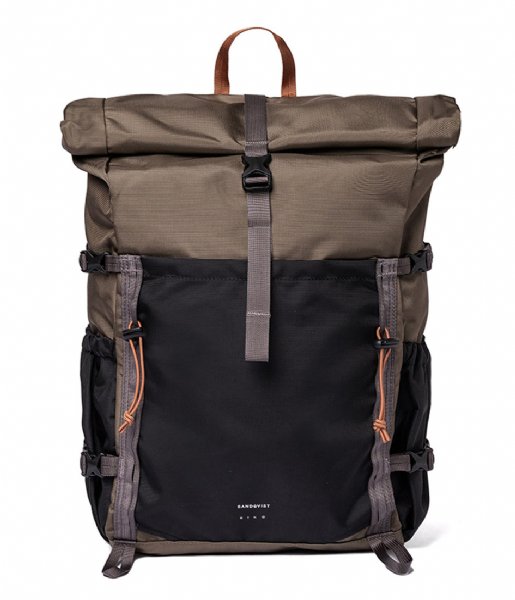 Sandqvist Everday backpack Forest Hike Multi Brown