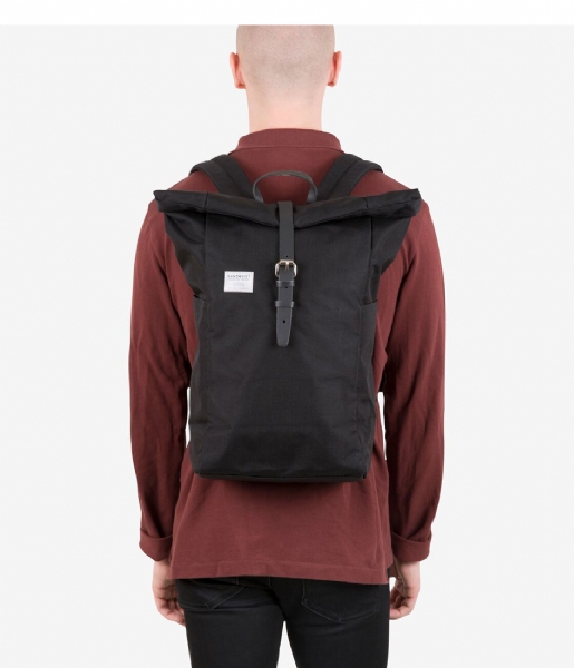 Sandqvist  Backpack Silas black (719)
