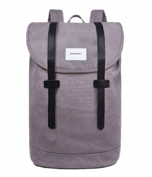 Sandqvist Laptop Backpack Backpack Stig Large 15 Inch grey grey (1051)