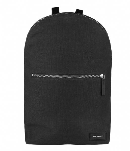 Sandqvist  Backpack Alfons black (741)