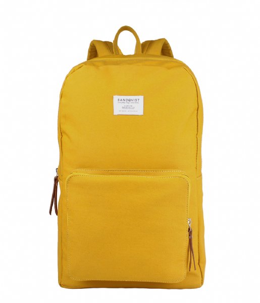 Sandqvist Laptop Backpack Backpack Kim yellow (530)