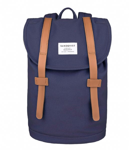 Sandqvist Everday backpack Backpack Stig Mini blue (711)