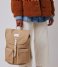 Sandqvist Laptop Backpack Roald 15 Inch beige with natural leather (1251)