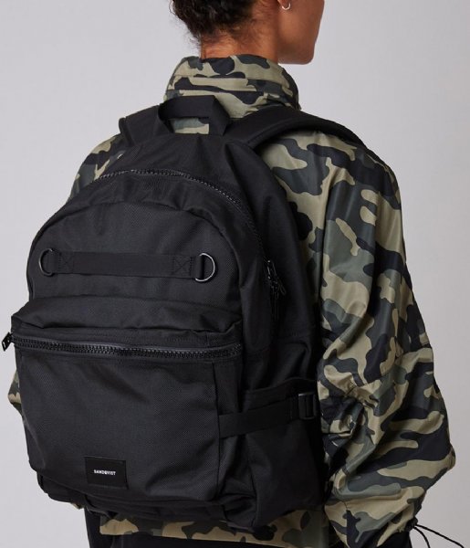 Sandqvist Everday backpack Elton black (1198)