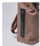 Sandqvist Laptop Backpack Hege Metal Hook earth brown with navy leather (1230)