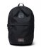 Sandqvist Laptop Backpack Glenn 13 Inch Black with black leather  (SQA1564) Q3-20