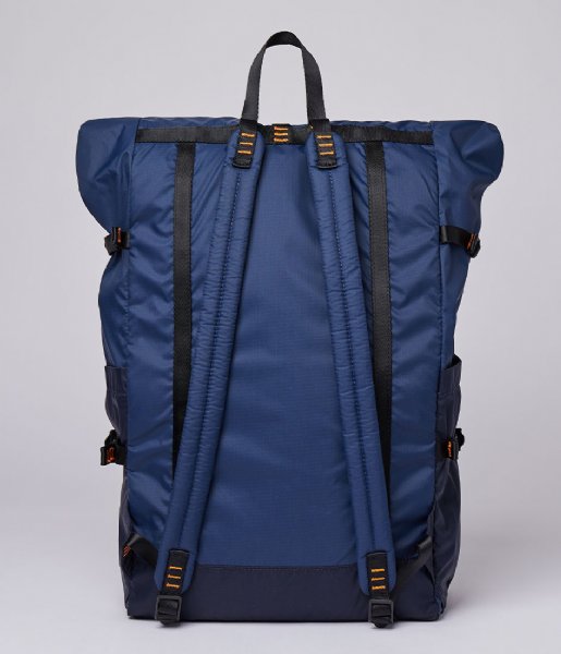 Sandqvist Everday backpack Bernt Lightweight Multi Navy blue/Evening blue (SQA1784)